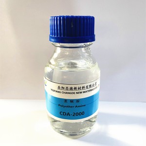 პოლიეთერამინი D2000 CAS 9046-10-0 პოლიურეა ელასტომერის და RIM სისტემის შესხურებისთვის